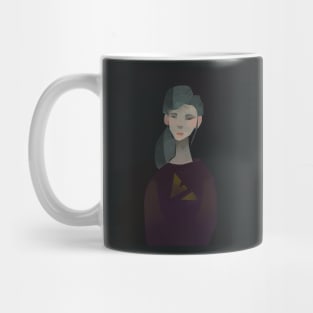 Poligon illustration Mug